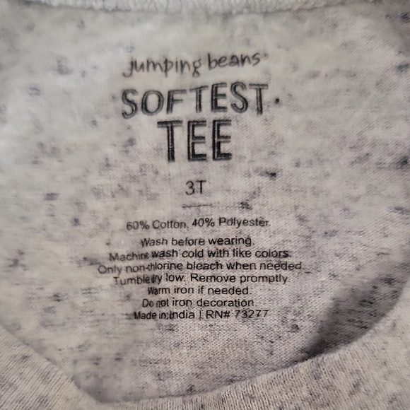 Cat & Jack Blue and Orange Short Sleeve Tees-6 Pack - Picture 7 of 11